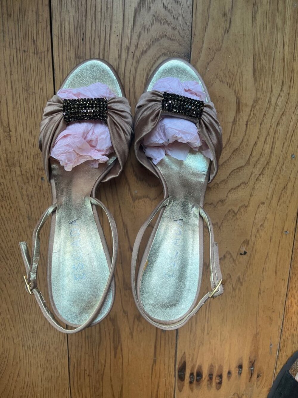 Escada Satin Heels - Picture 4 of 10